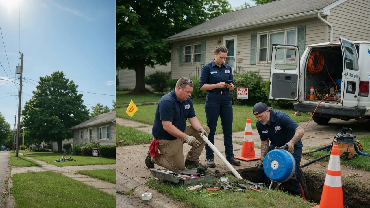 Sewer Line Repair in New Market, IA near me